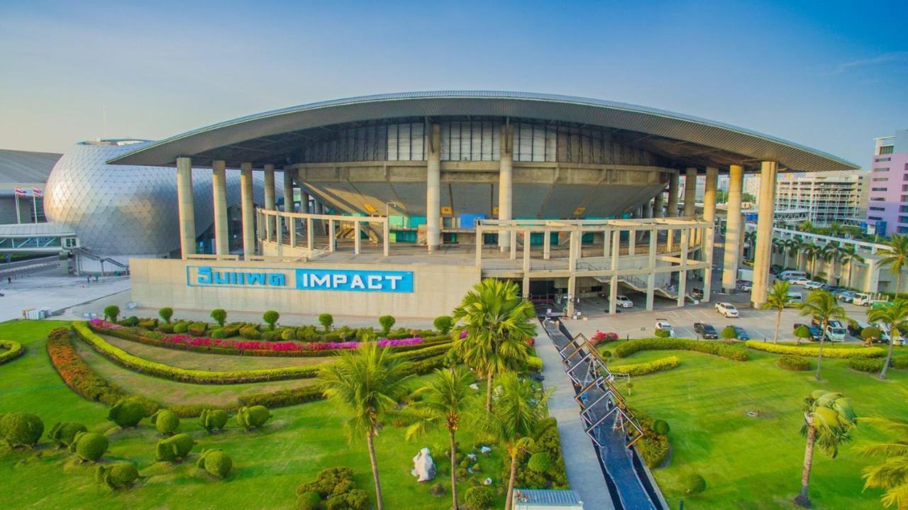 ป็อปปูล่าคอนโด เมืองทองธานี ใกล้ Impact 酒店 公寓 Bangkok Ngoại thất bức ảnh