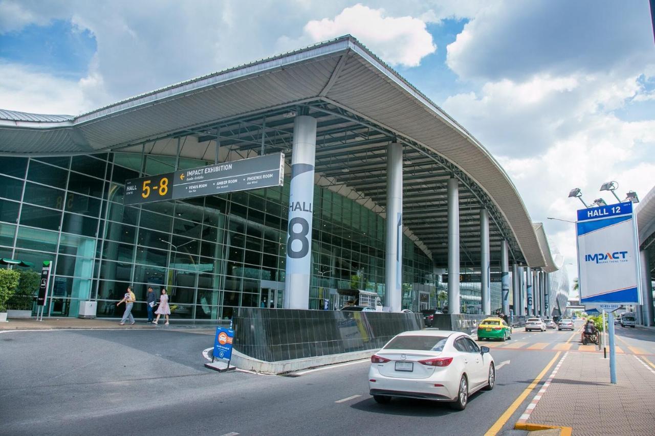 ป็อปปูล่าคอนโด เมืองทองธานี ใกล้ Impact 酒店 公寓 Bangkok Ngoại thất bức ảnh